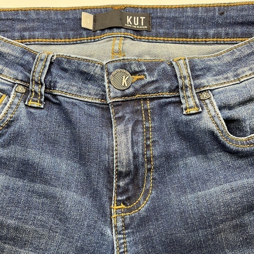 Kut From The Kloth Toothpick Skinny Jeans Size 6 - Picture 15 of 16